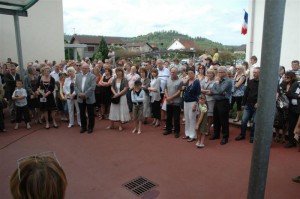 Une belle affluence Une belle affluence à l'inauguration